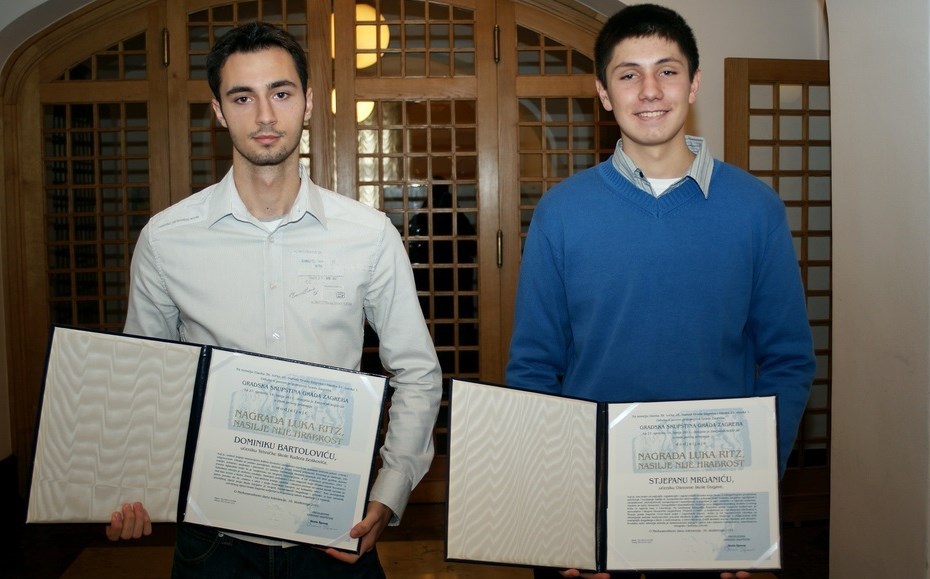 Javni natječaj za podnošenje prijedloga za Nagradu Luka Ritz - Nasilje nije hrabrost